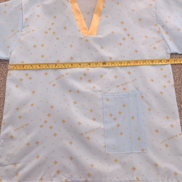 3/$30 Go Place Spa Medium Shorts Pyjamas Lounge Set 2 Piece Stars Short Sleeve - Picture 9 of 16